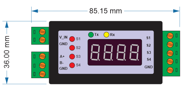 Cảm biến nhiệt độ TM485 - 2