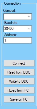 DDC Config Connection